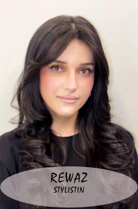 Stylistin Rewaz vom Team Prestige Friseur Freiburg – Expertin für modernes Haarstyling